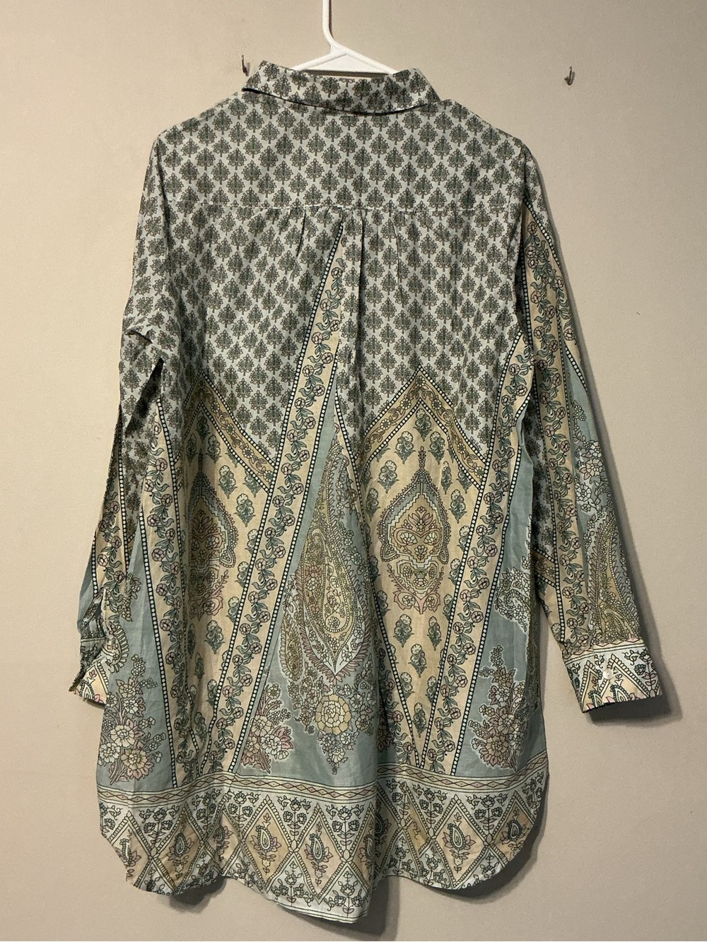 Soft Surroundings Pastel Paisley Tunic - Picture 6 of 8